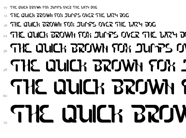 The Sound font waterfall